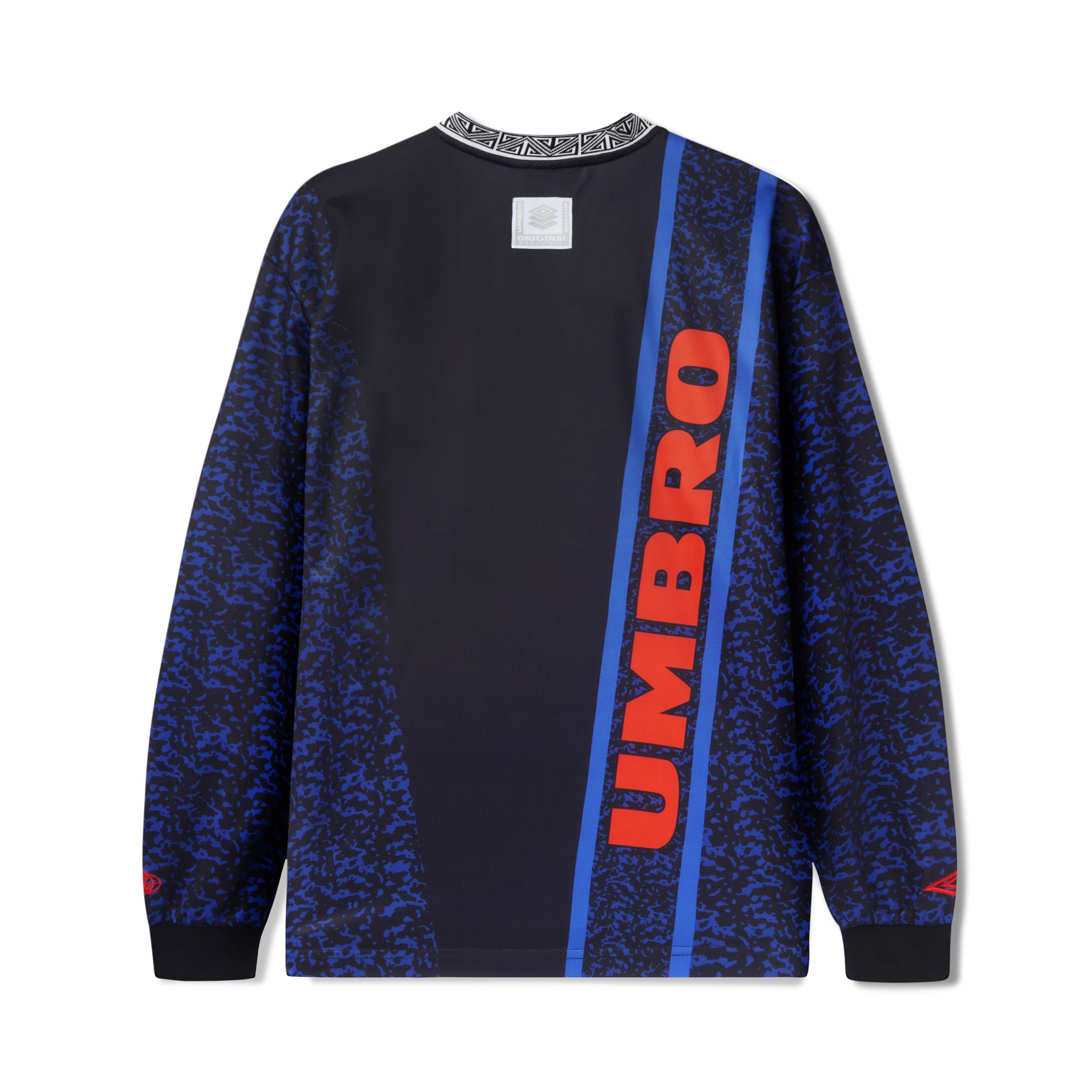 "GOALIE" LONGSLEEVE JERSEY (BLACK/BLUE)