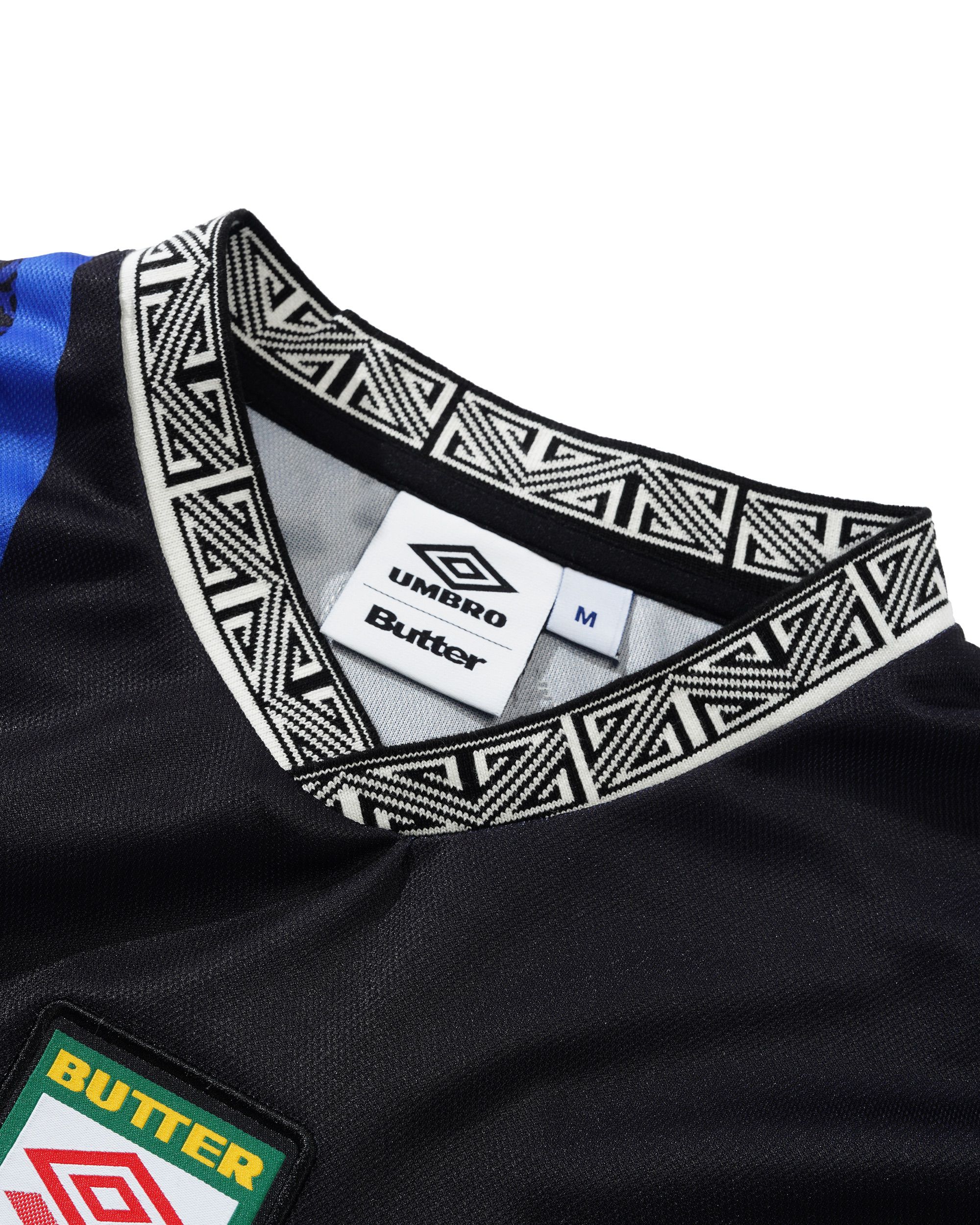 "GOALIE" LONGSLEEVE JERSEY (BLACK/BLUE)-4