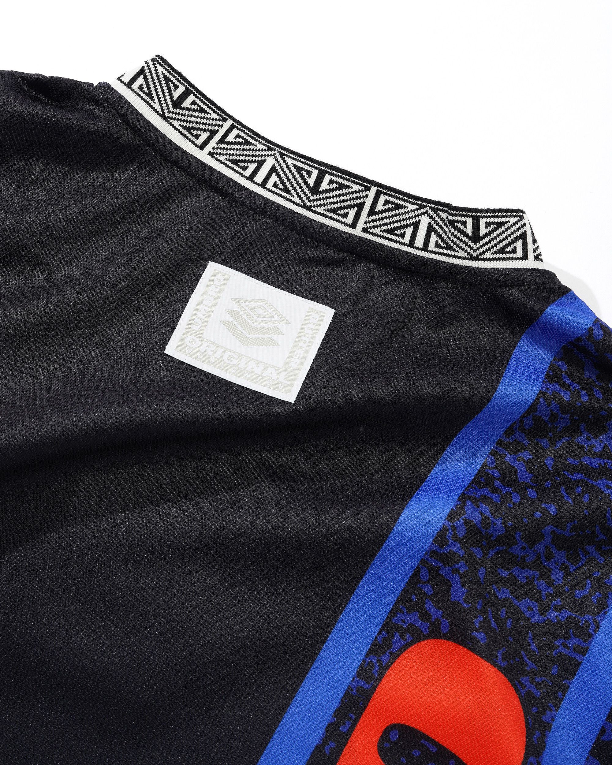 "GOALIE" LONGSLEEVE JERSEY (BLACK/BLUE)-7