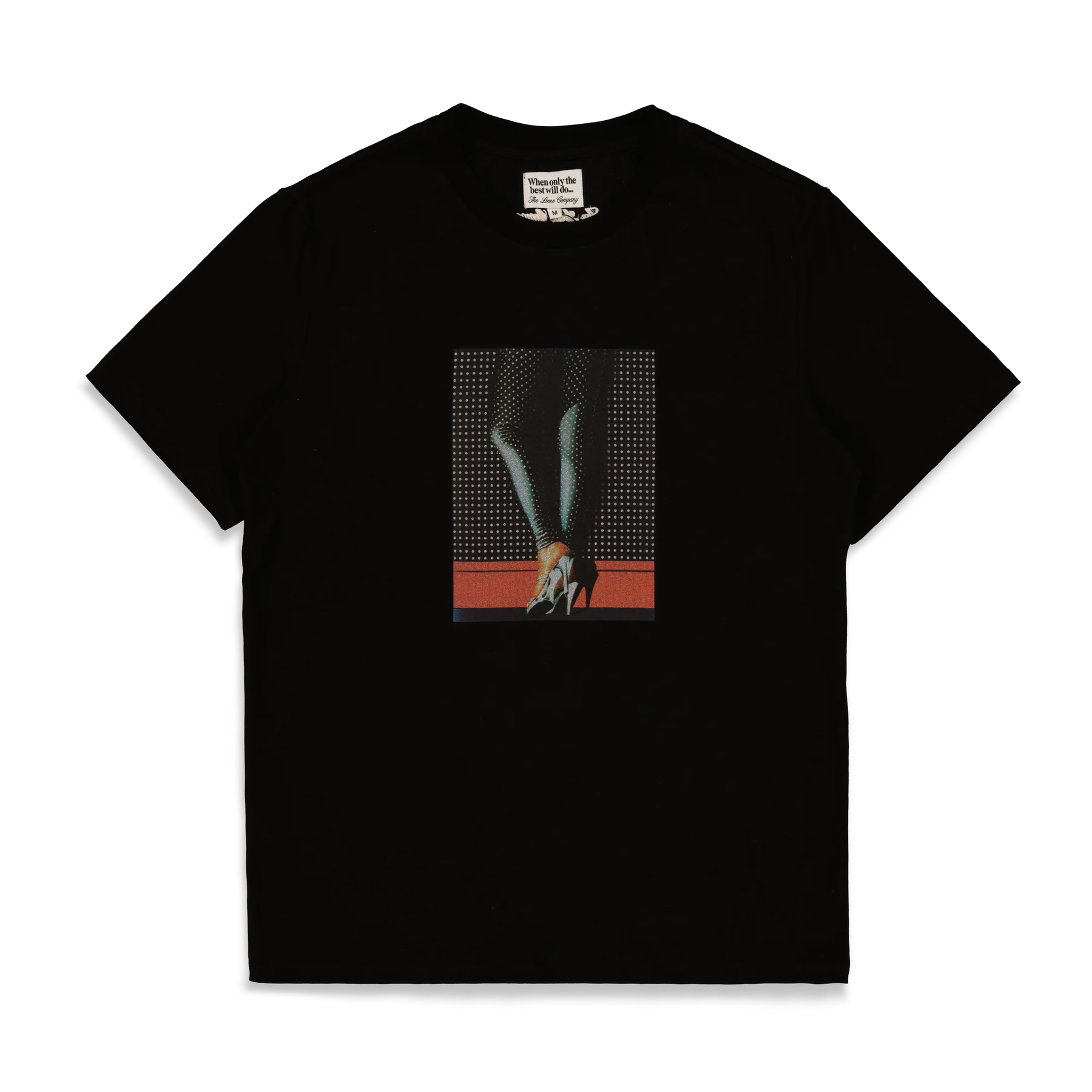 "HEELS" T-SHIRT (BLACK)