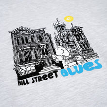 Afbeelding in Gallery-weergave laden, MAGENTA SKATEBOARDS - &quot;HILL STREET BLUES&quot; T-SHIRT (ASH GREY)
