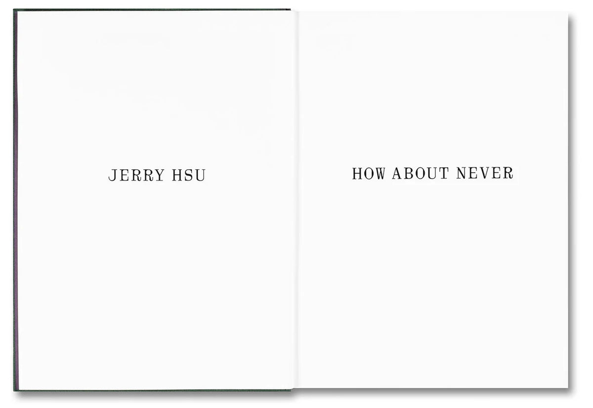 "HOW ABOUT NEVER" BY JERRY HSU (SIGNED)-3