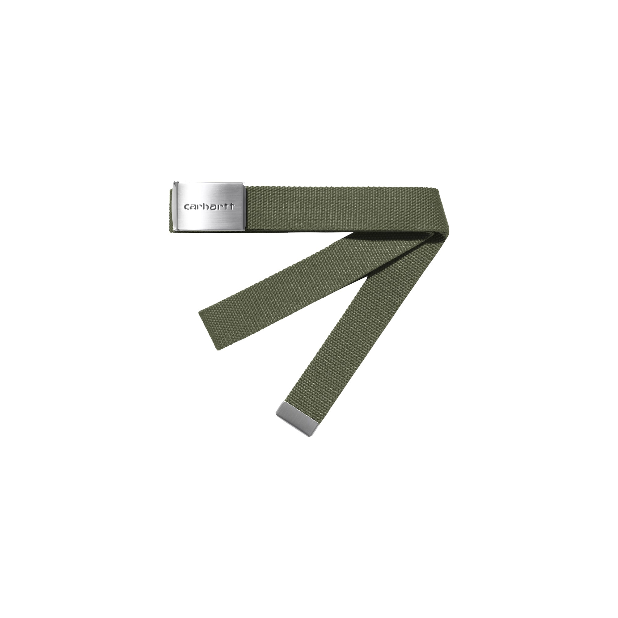 "CLIP" CHROME BELT (LEAF)