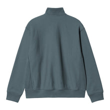 Load image into Gallery viewer, CARHARTT WIP - &quot;AMERICAN SCRIPT&quot; HALF ZIP SWEATER (OFFICE BLUE)
