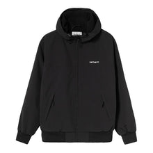 Load image into Gallery viewer, CARHARTT WIP - &quot;SAIL&quot; HOODED JACKET (BLACK)
