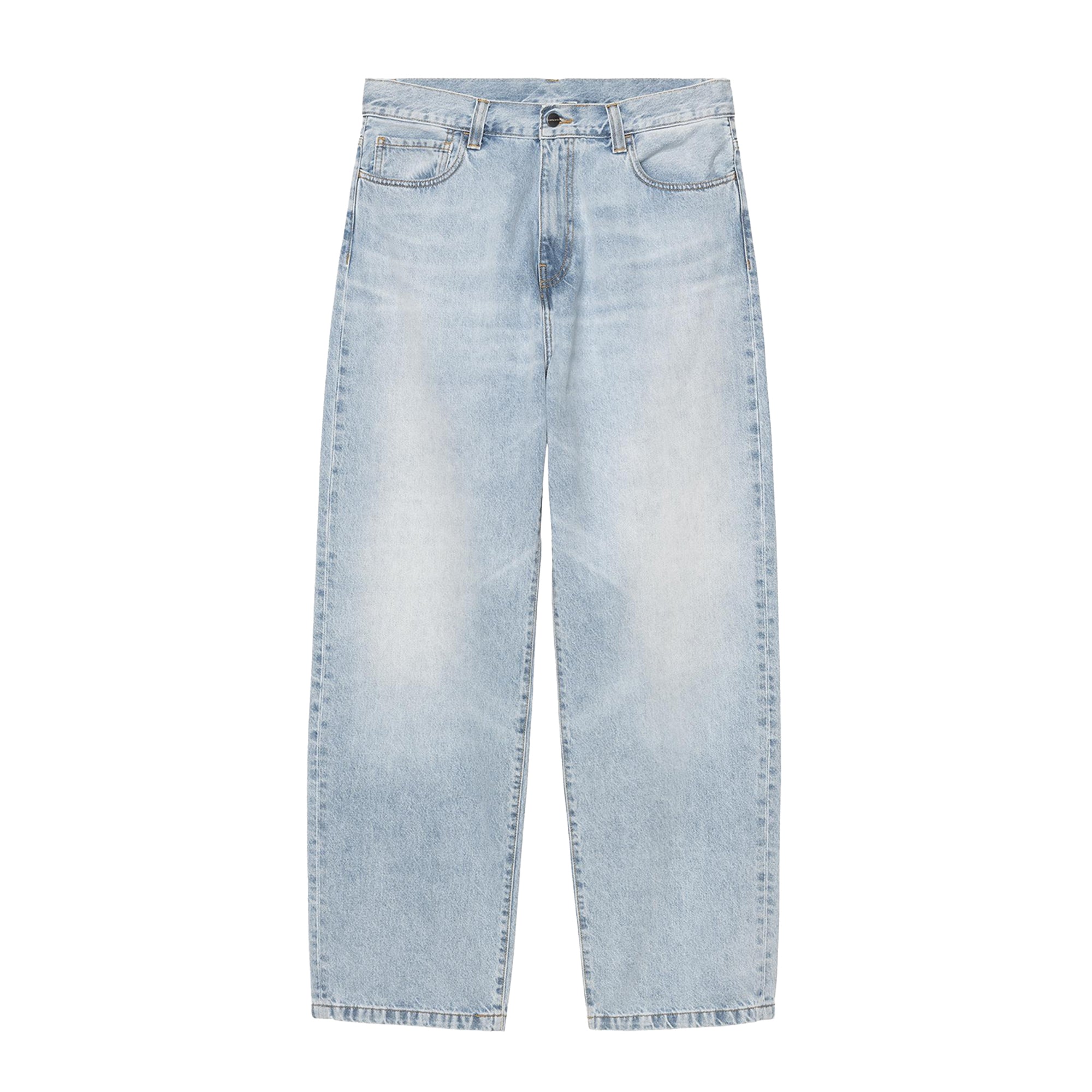 "LANDON" ROBERTSON DENIM PANTS (BLUE HEAVY STONE BLEACHED)-2