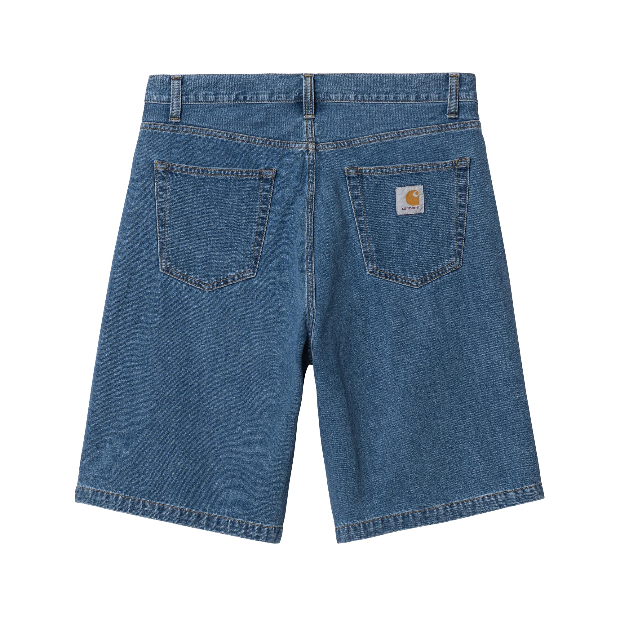 "LANDON" SHORTS (BLUE HEAVY STONE WASHED)