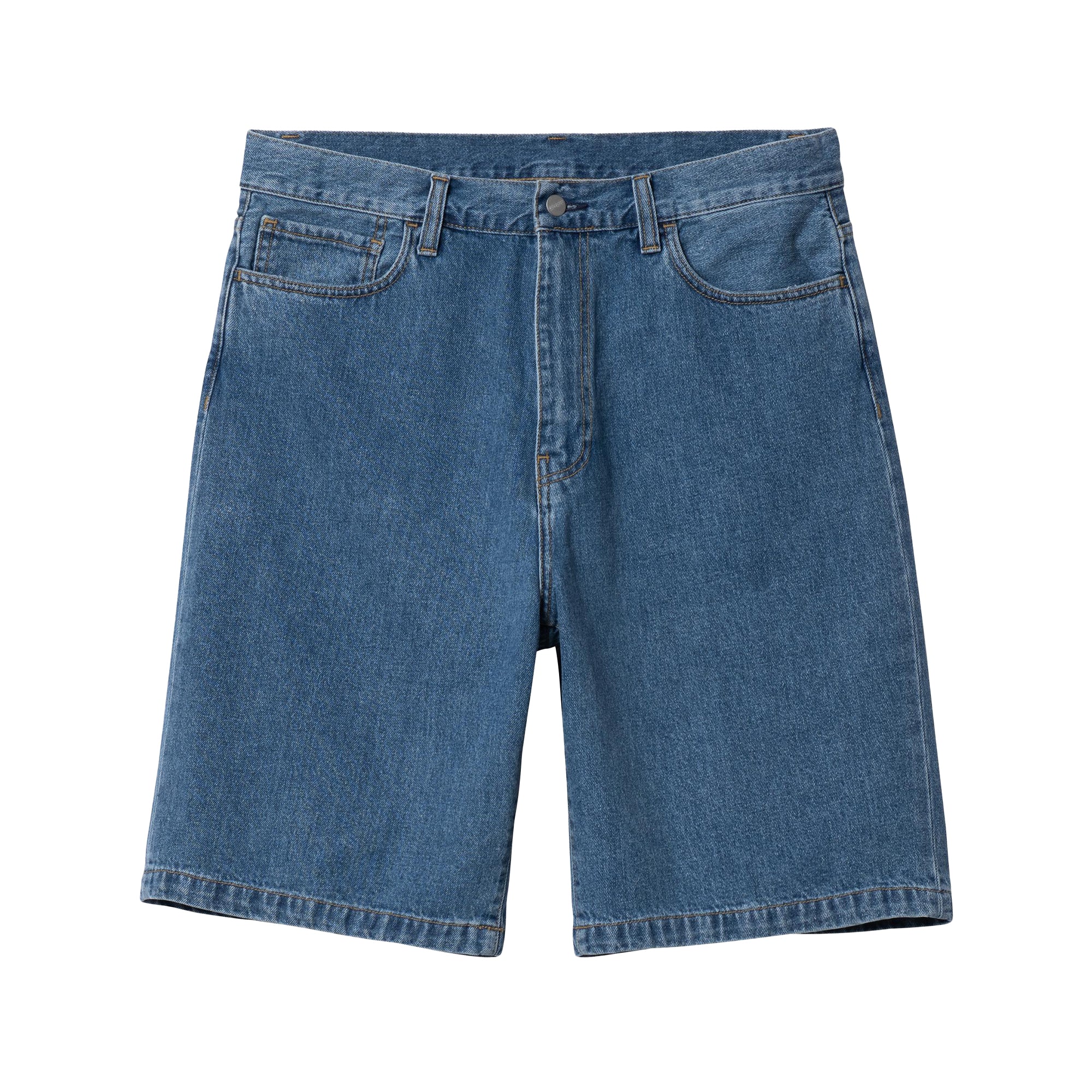 "LANDON" SHORTS (BLUE HEAVY STONE WASHED)