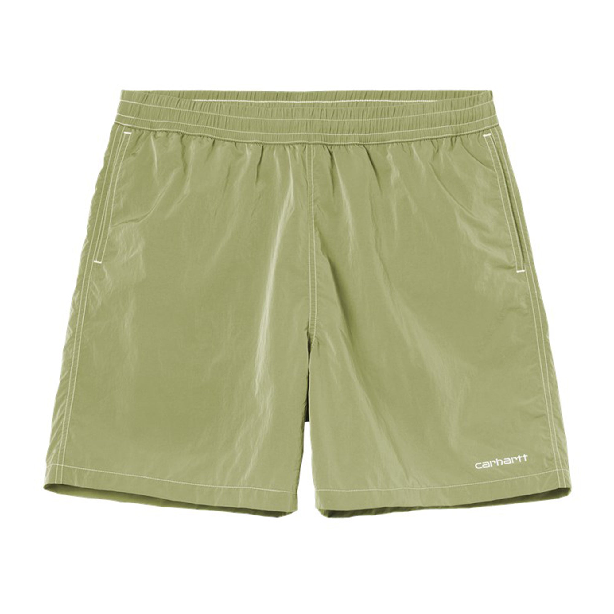 "CANBY" SWIM TRUNKS (GENTLE GREEN/WHITE)