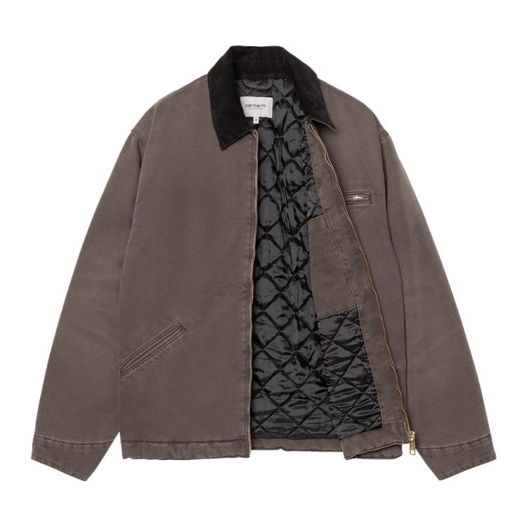 "OG DETROIT" CANVAS JACKET (TOBACCO)-3