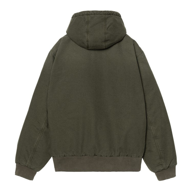 "OG ACTIVE" CANVAS JACKET (OLIVE)-3