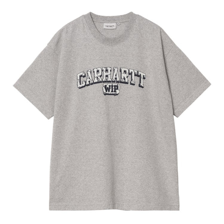"HEAVY DUTY" T-SHIRT (GREY HEATHER)