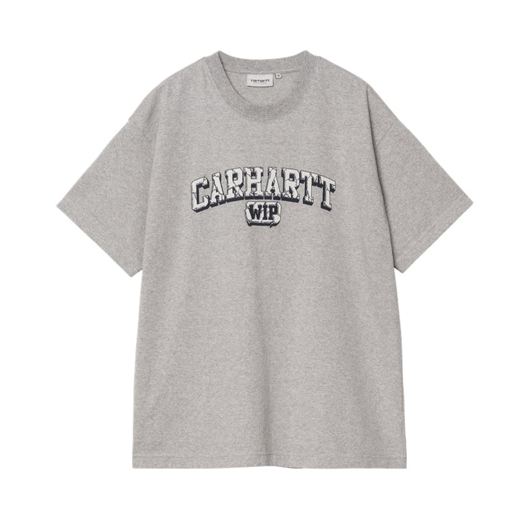 "HEAVY DUTY" T-SHIRT (GREY HEATHER)