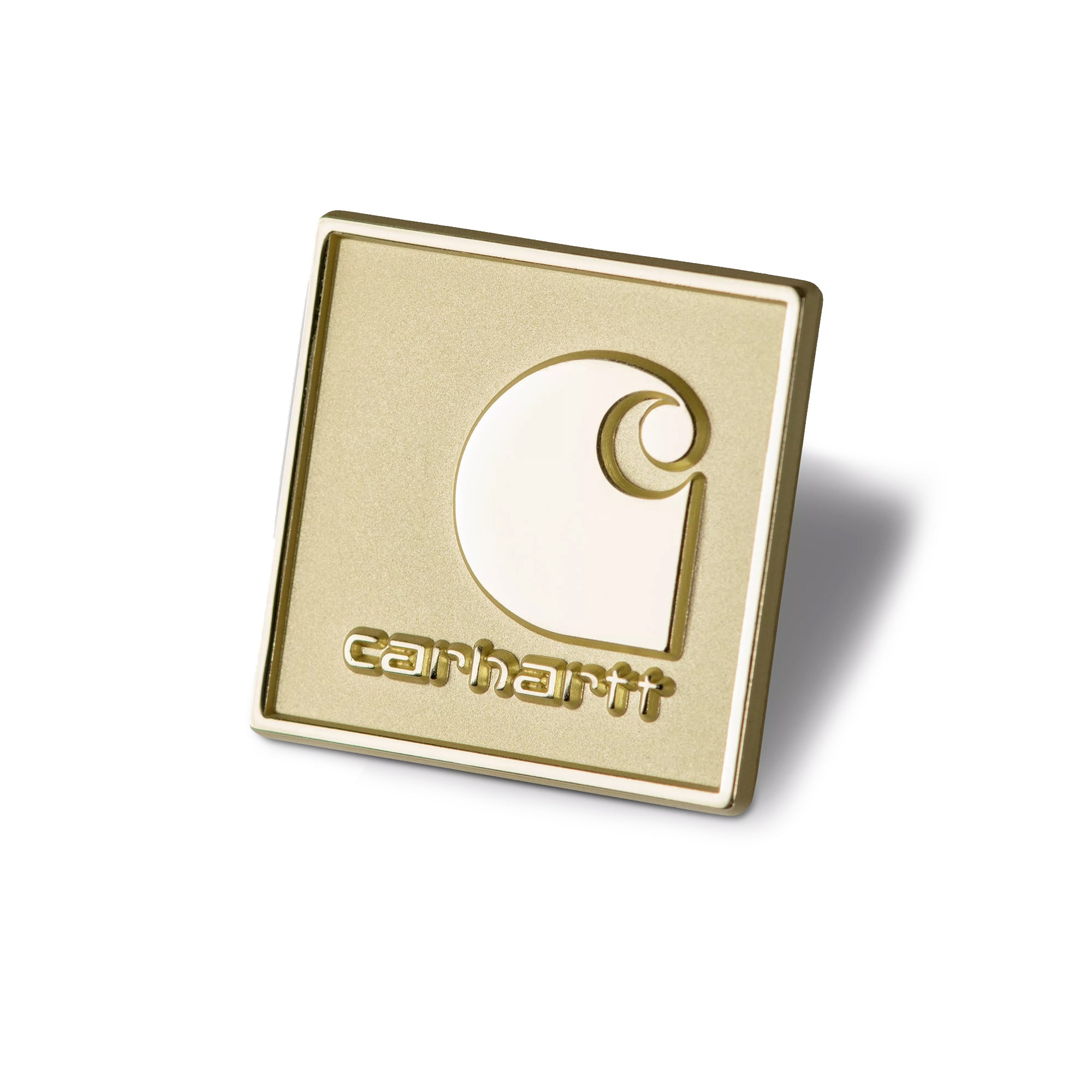 "SQUARE LABEL" PIN (GOLD)