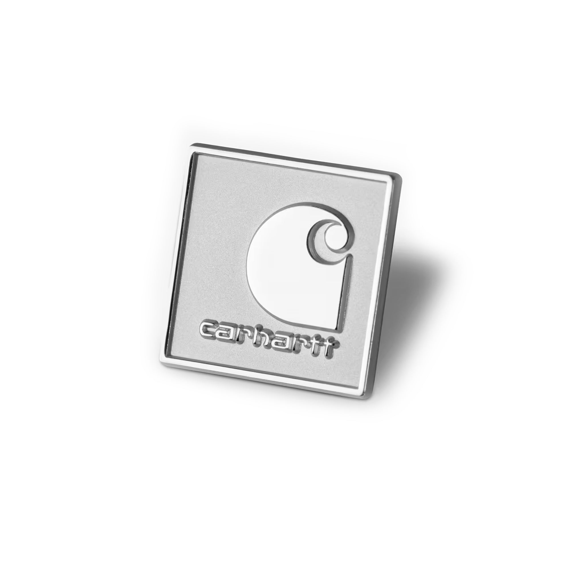 "SQUARE LABEL" PIN (SILVER)