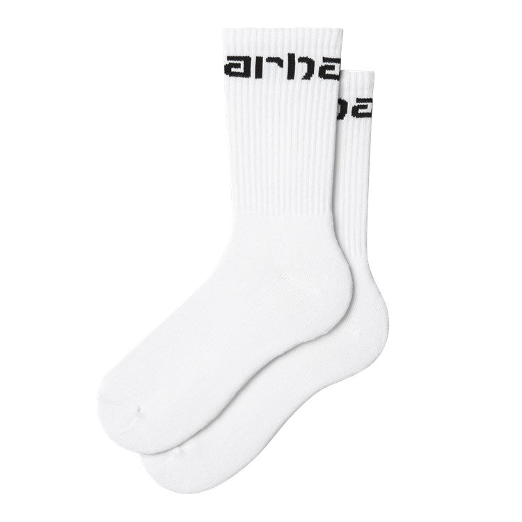 "CARHARTT" SOCKS (WHITE/BLACK)