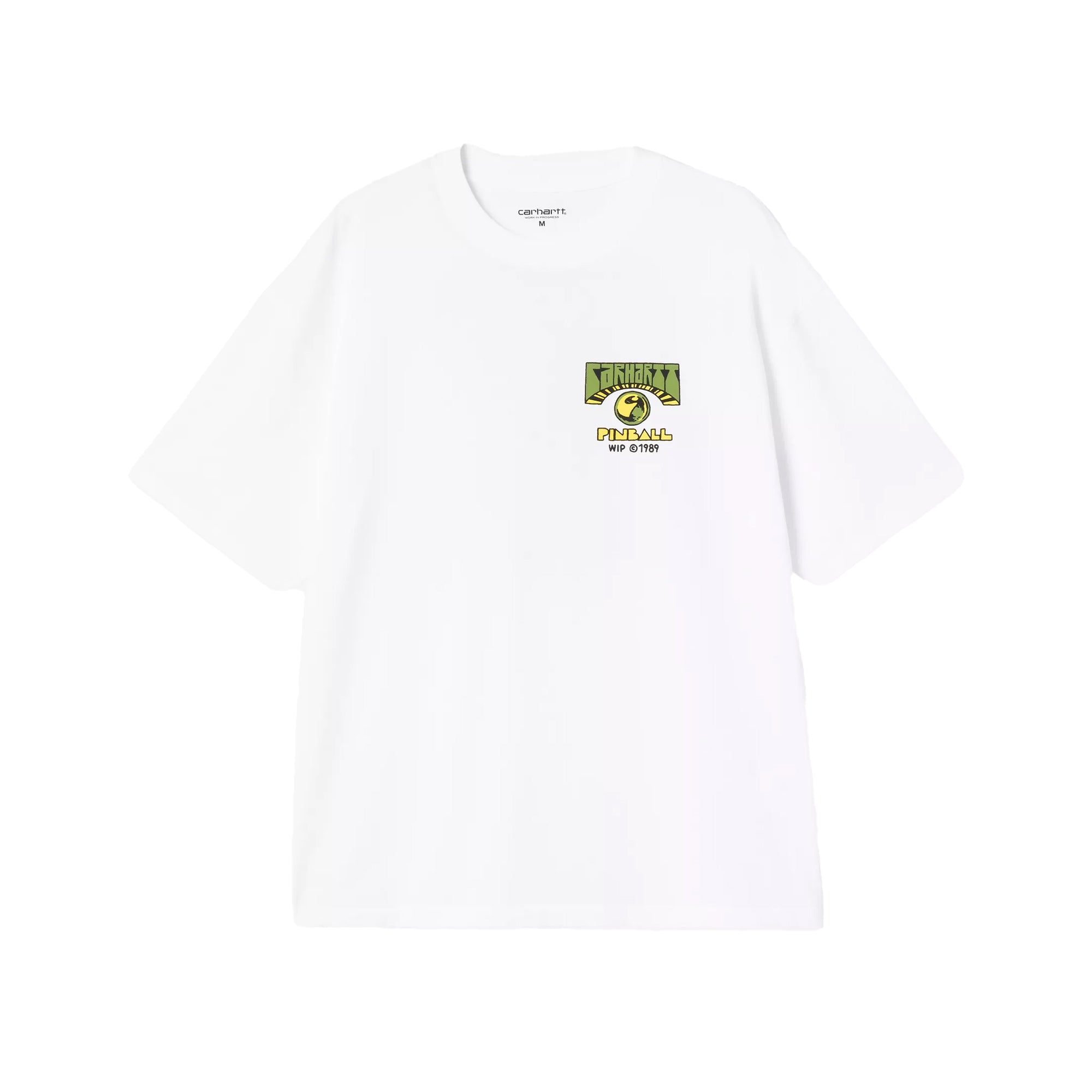 "PINBALL" T-SHIRT (WHITE)