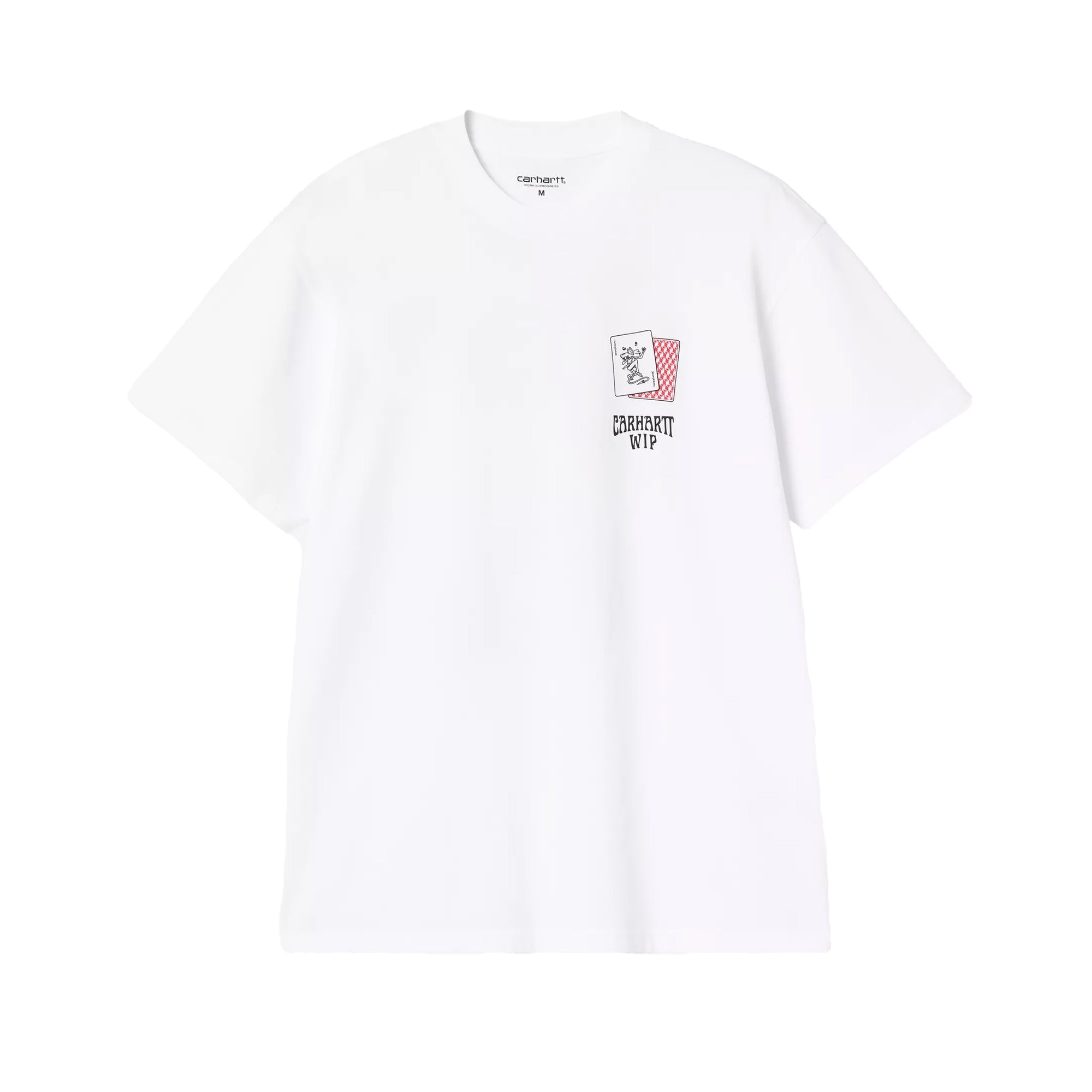"PLAYING CARDS" T-SHIRT (WHITE)