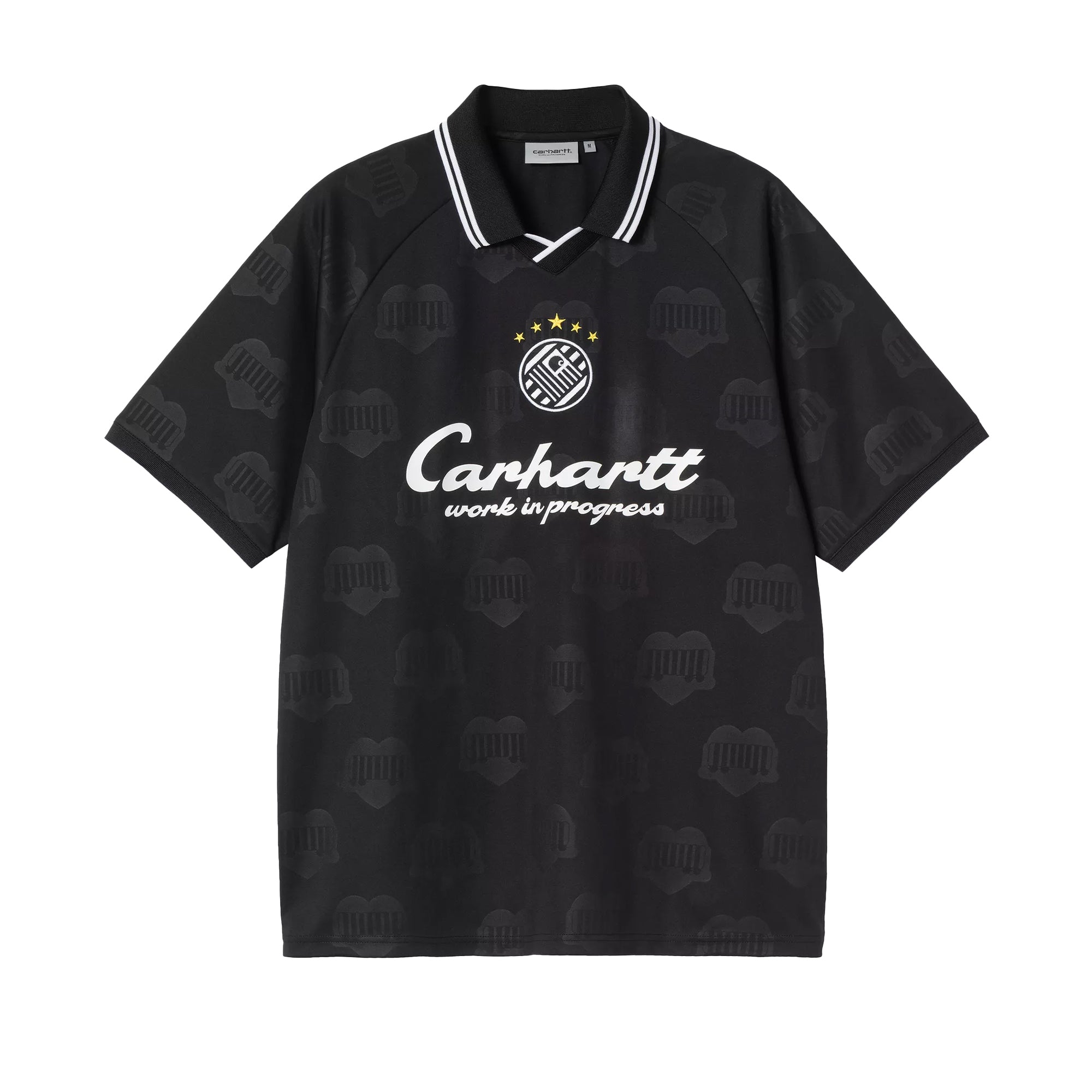 "TERRACE" FOOTBALL JERSEY (BLACK)