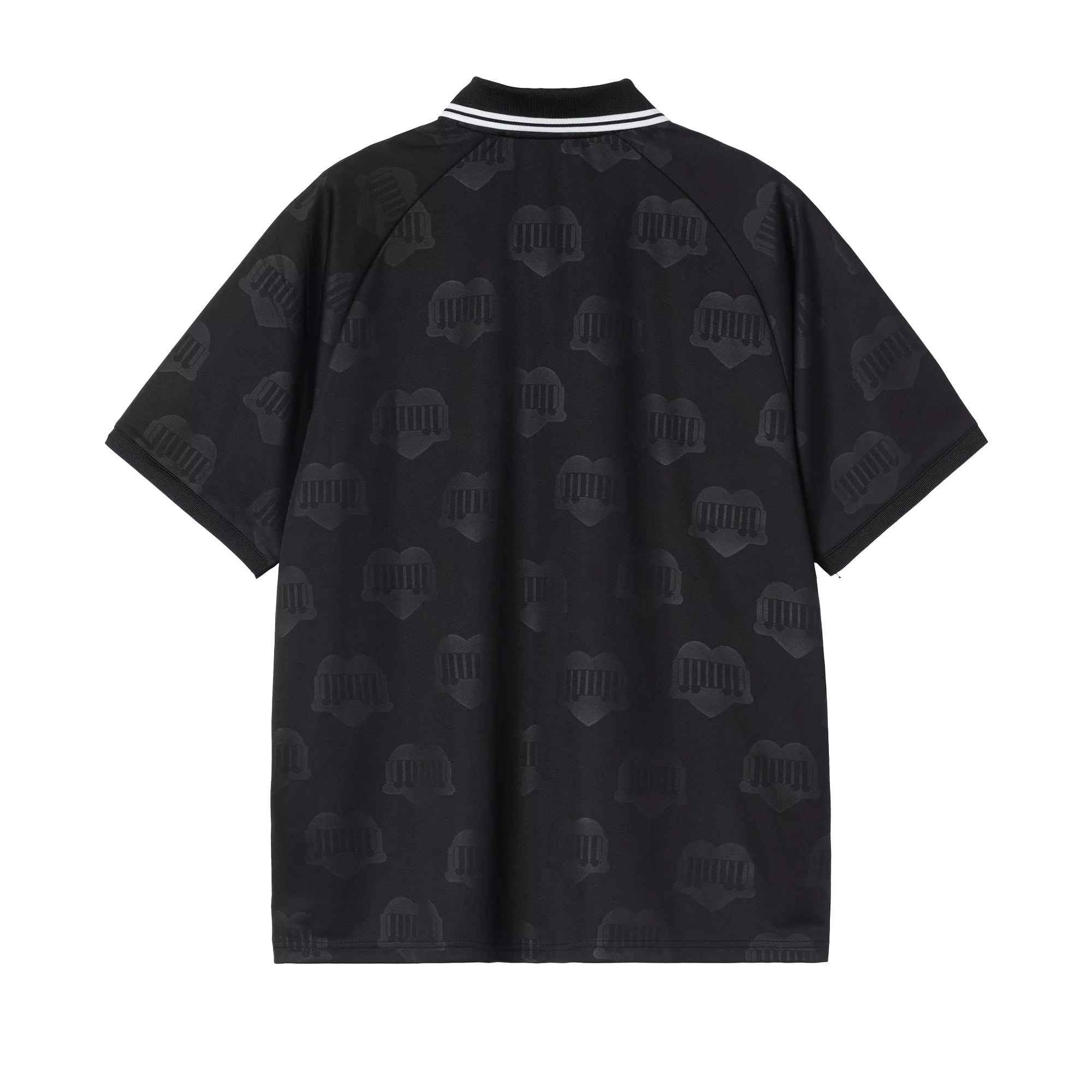 "TERRACE" FOOTBALL JERSEY (BLACK)