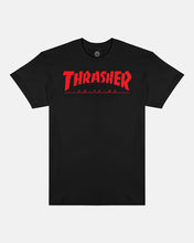 Cargar imagen en el visor de la galería, SPITFIRE WHEELS X THRASHER MAGAZINE - "BIGHEAD JAKE" T-SHIRT (BLACK)
