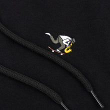 Load image into Gallery viewer, MAGENTA SKATEBOARDS - &quot;JAZZ PUSH&quot; HOODIE (BLACK)
