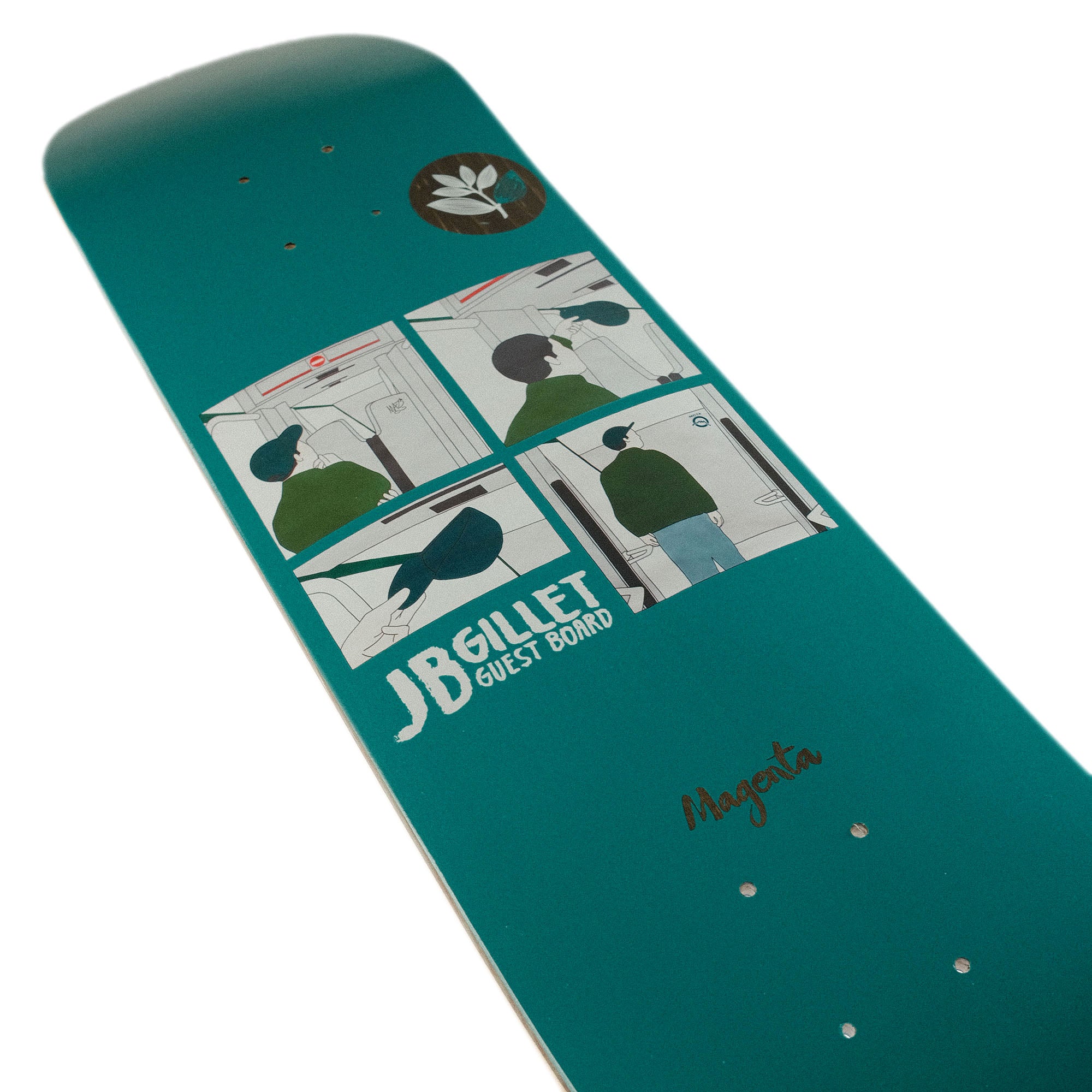 MAGENTA SKATEBOARDS - JB GILLET'S "METRO" GUEST DECK (8.0")