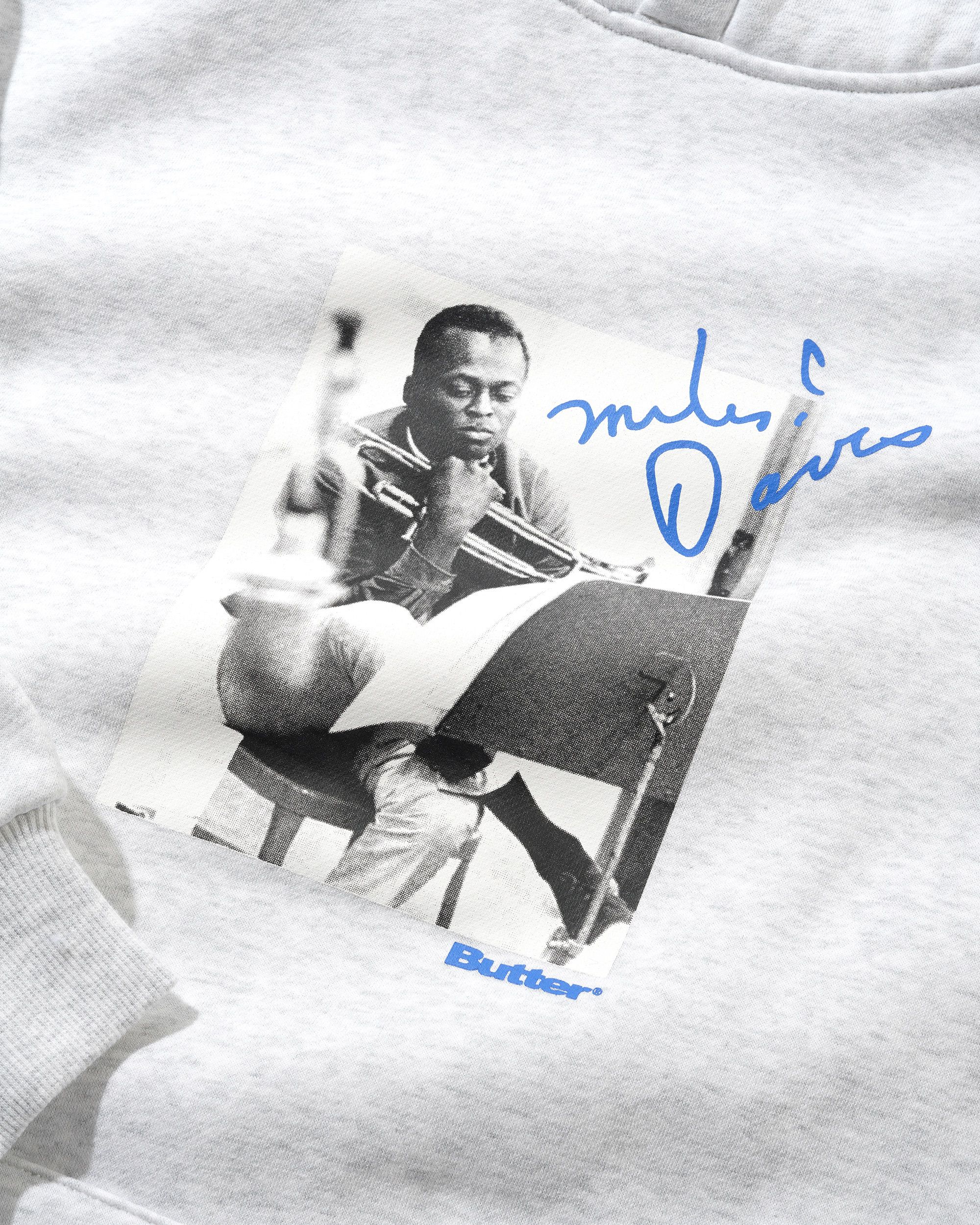 "KIND OF BLUE" HOODIE (ASH)-3