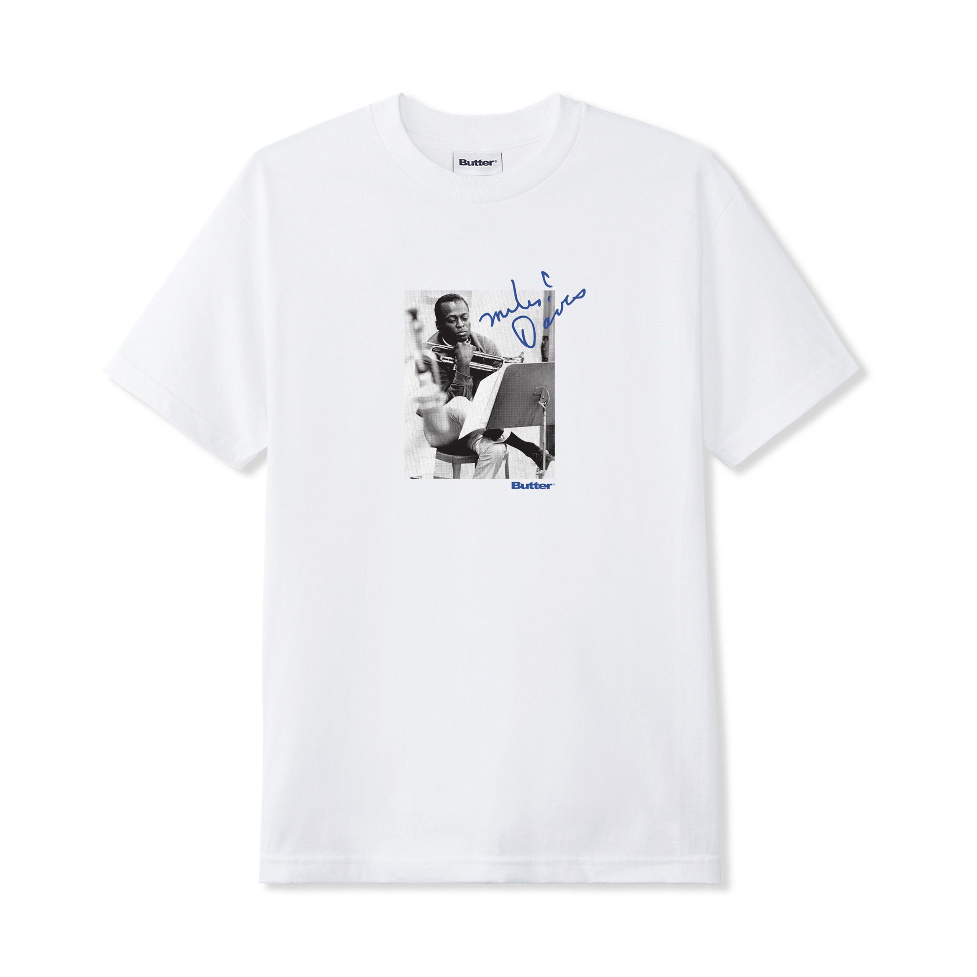 "KIND OF BLUE" T-SHIRT (WHITE)