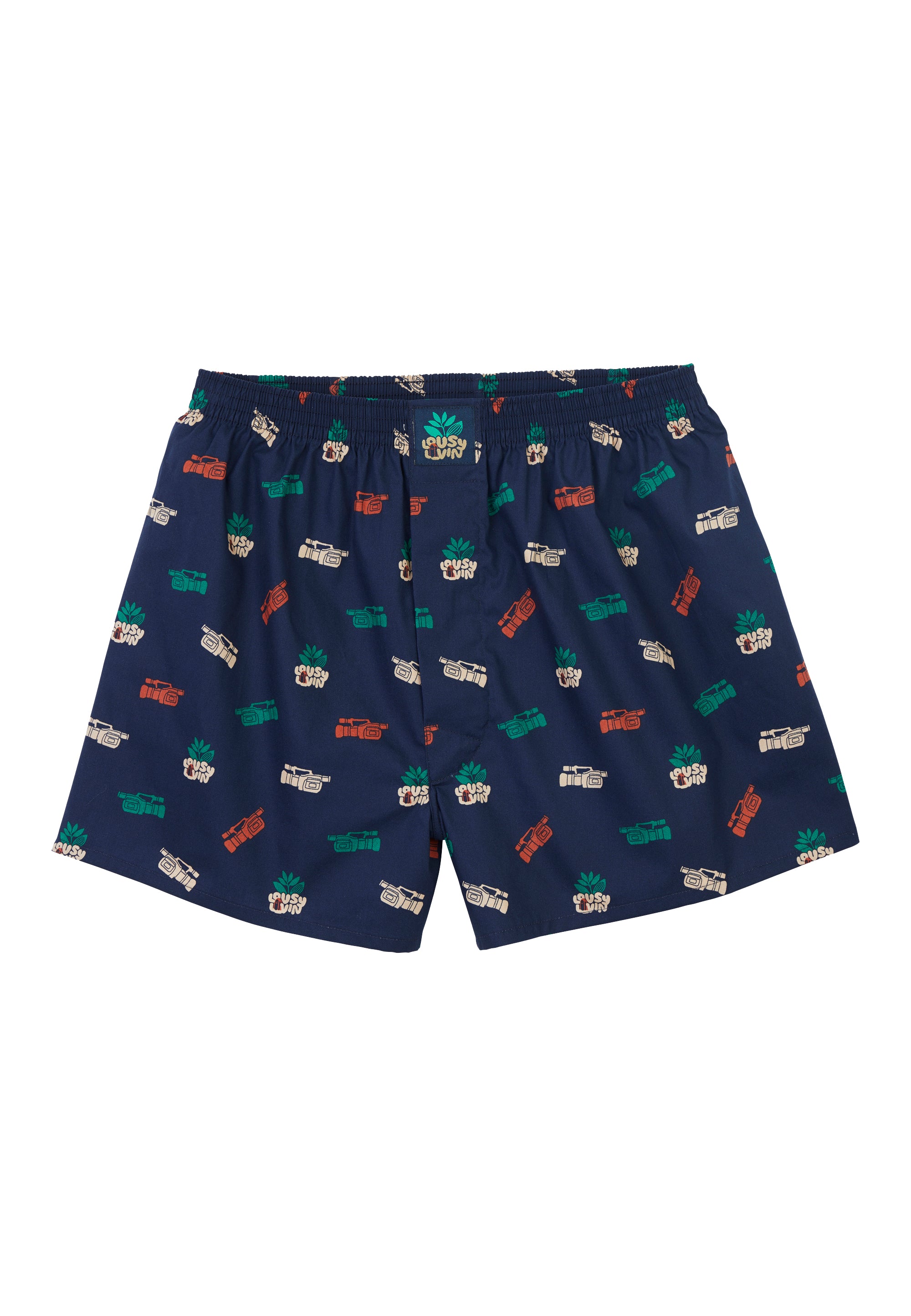 MAGENTA SKATEBOARDS X LOUSY LIVIN - BOXERSHORTS (NAVY BLUE)