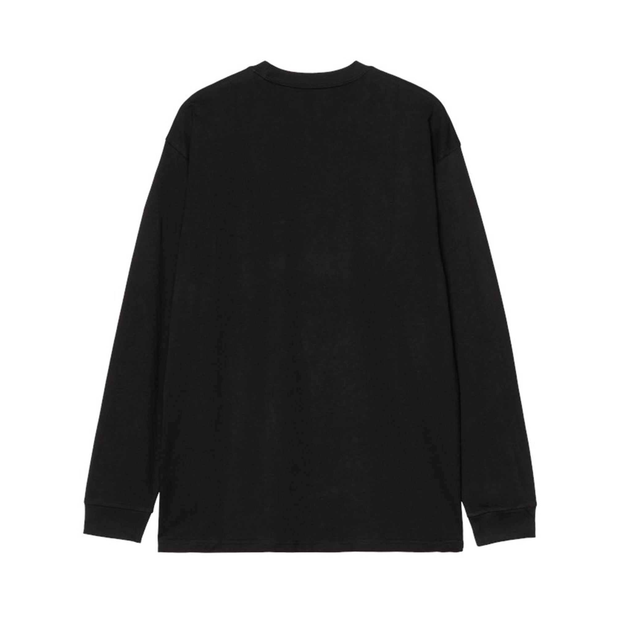 "HEART" LONGSLEEVE POCKET T-SHIRT (BLACK)