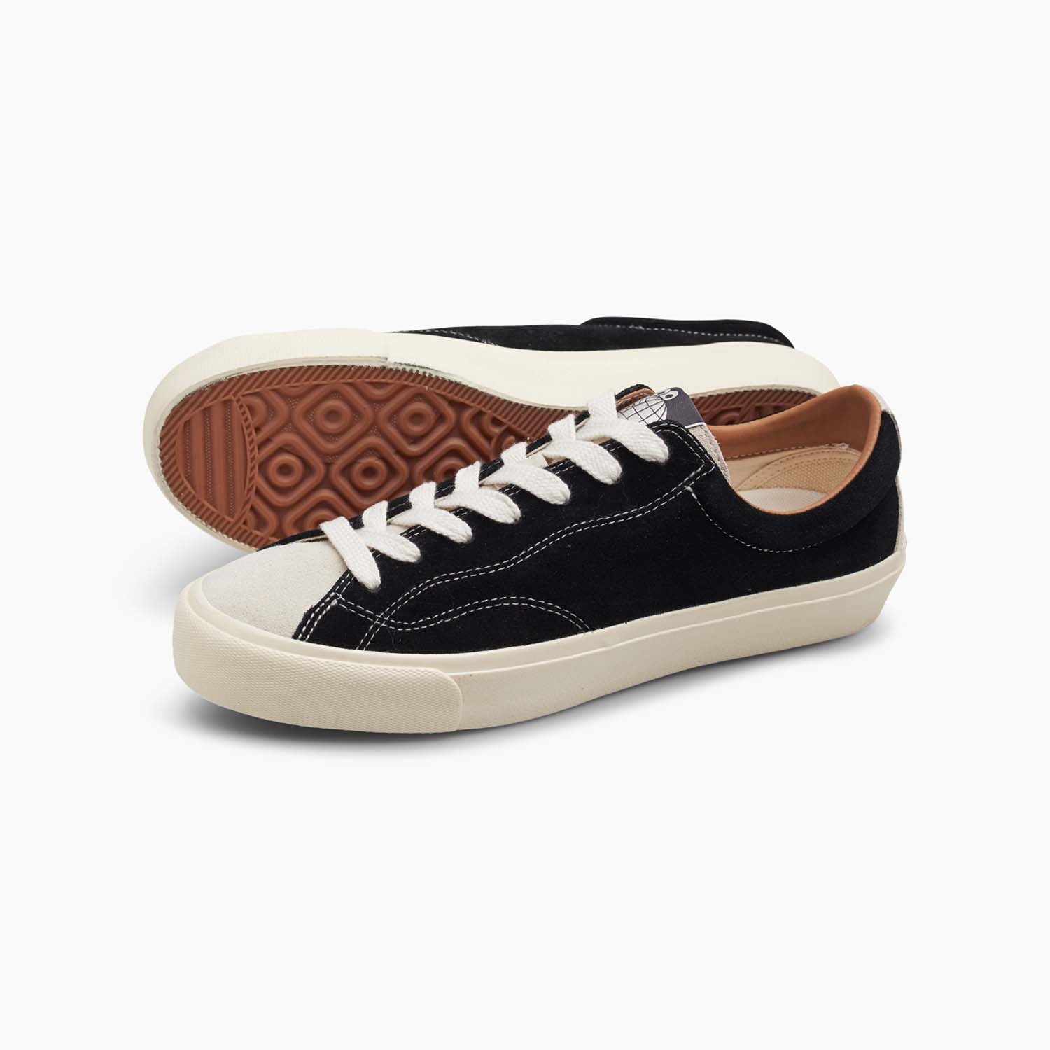 "VM003 LO" SUEDE SHOES (DUO BLACK/WHITE)