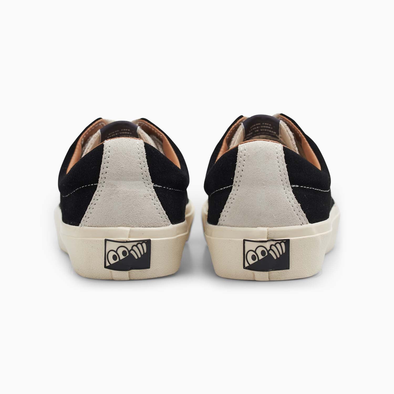 "VM003 LO" SUEDE SHOES (DUO BLACK/WHITE)-4