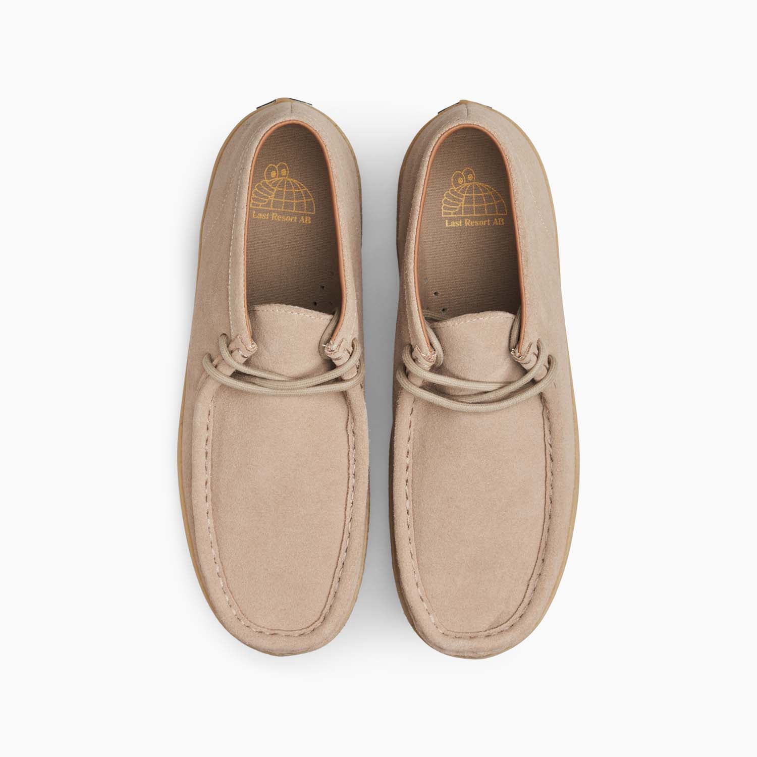 "VM006 HI" MOCCASIN SHOES (SUEDE/GUM)-3