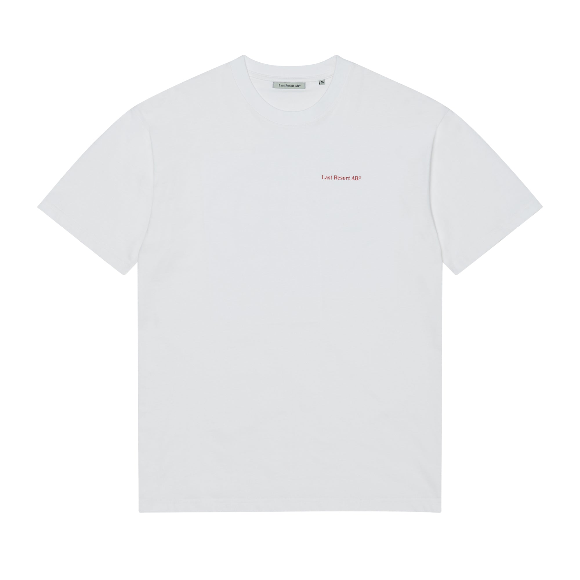 "ATLAS MONOGRAM" T-SHIRT (WHITE/RED)
