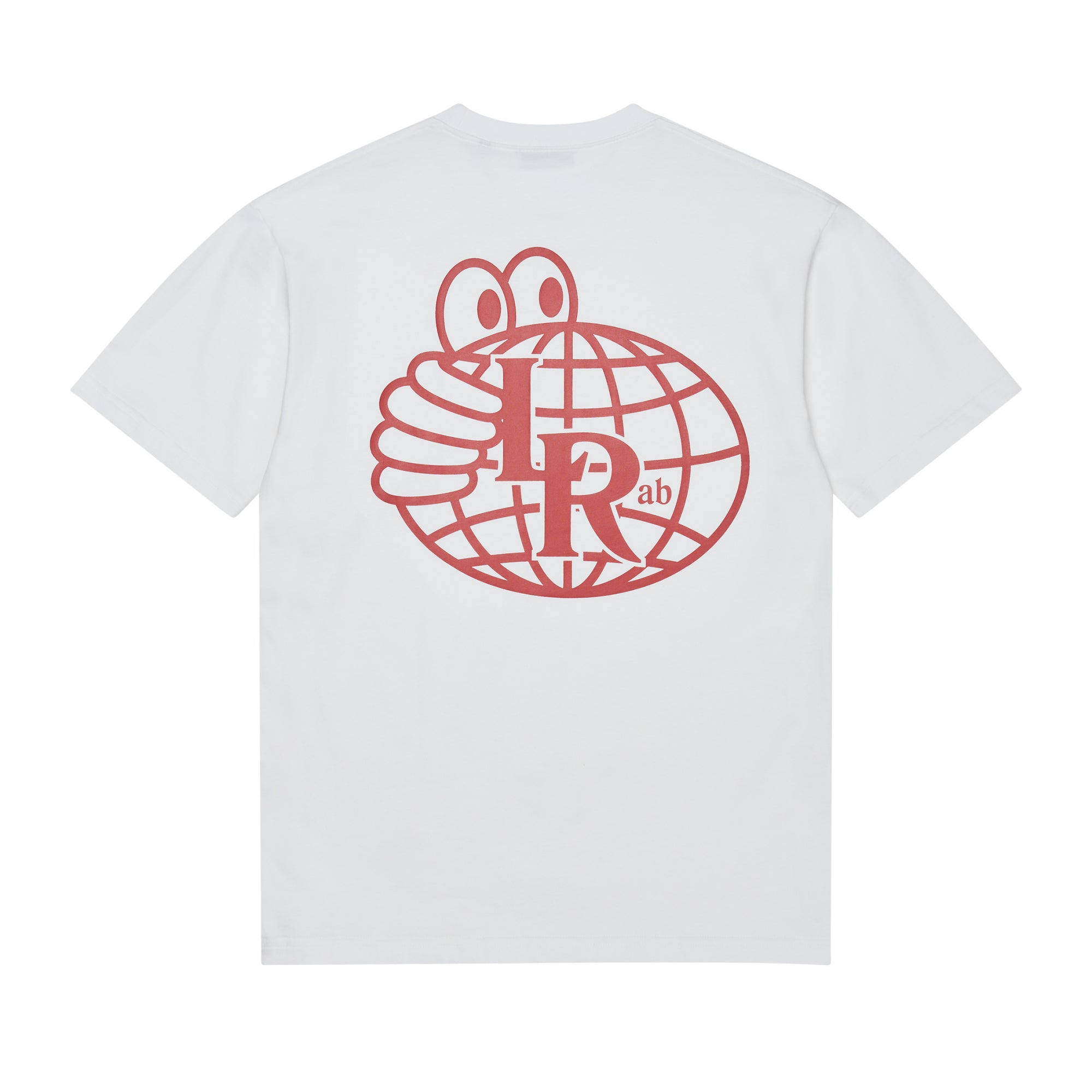"ATLAS MONOGRAM" T-SHIRT (WHITE/RED)