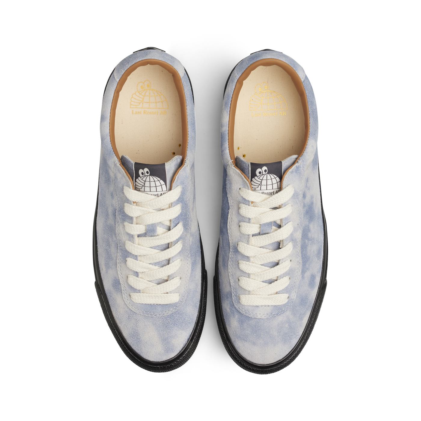 "VM001 LO" SUEDE SHOES (FISSFUL BLUE/BLACK)-4