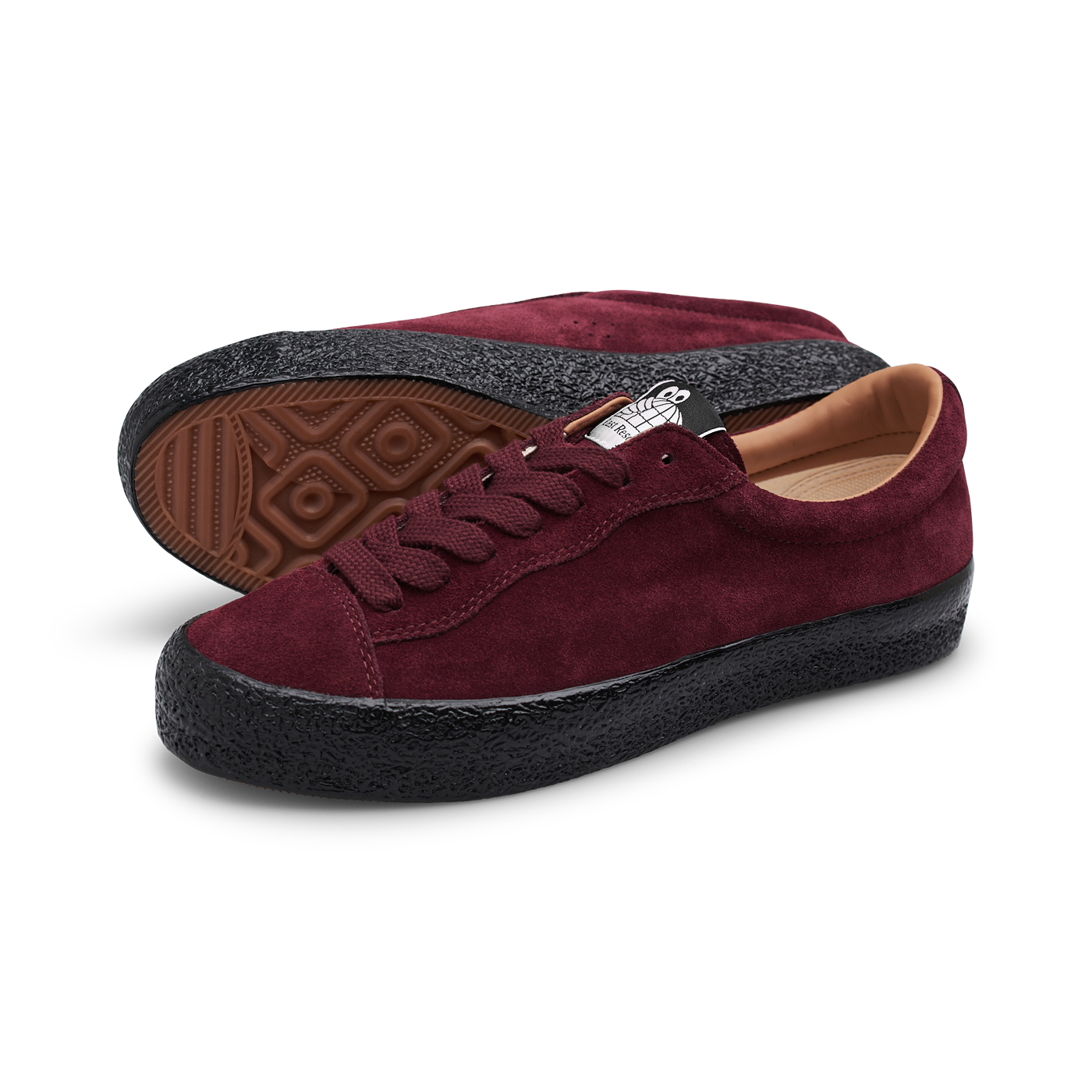 "VM002" SUEDE SHOES (WINE/BLACK)