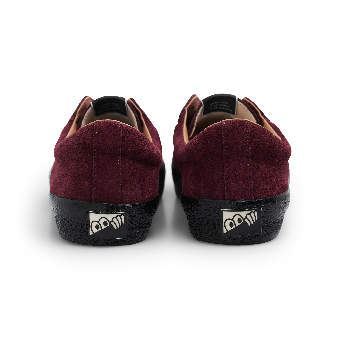 "VM002" SUEDE SHOES (WINE/BLACK)-4