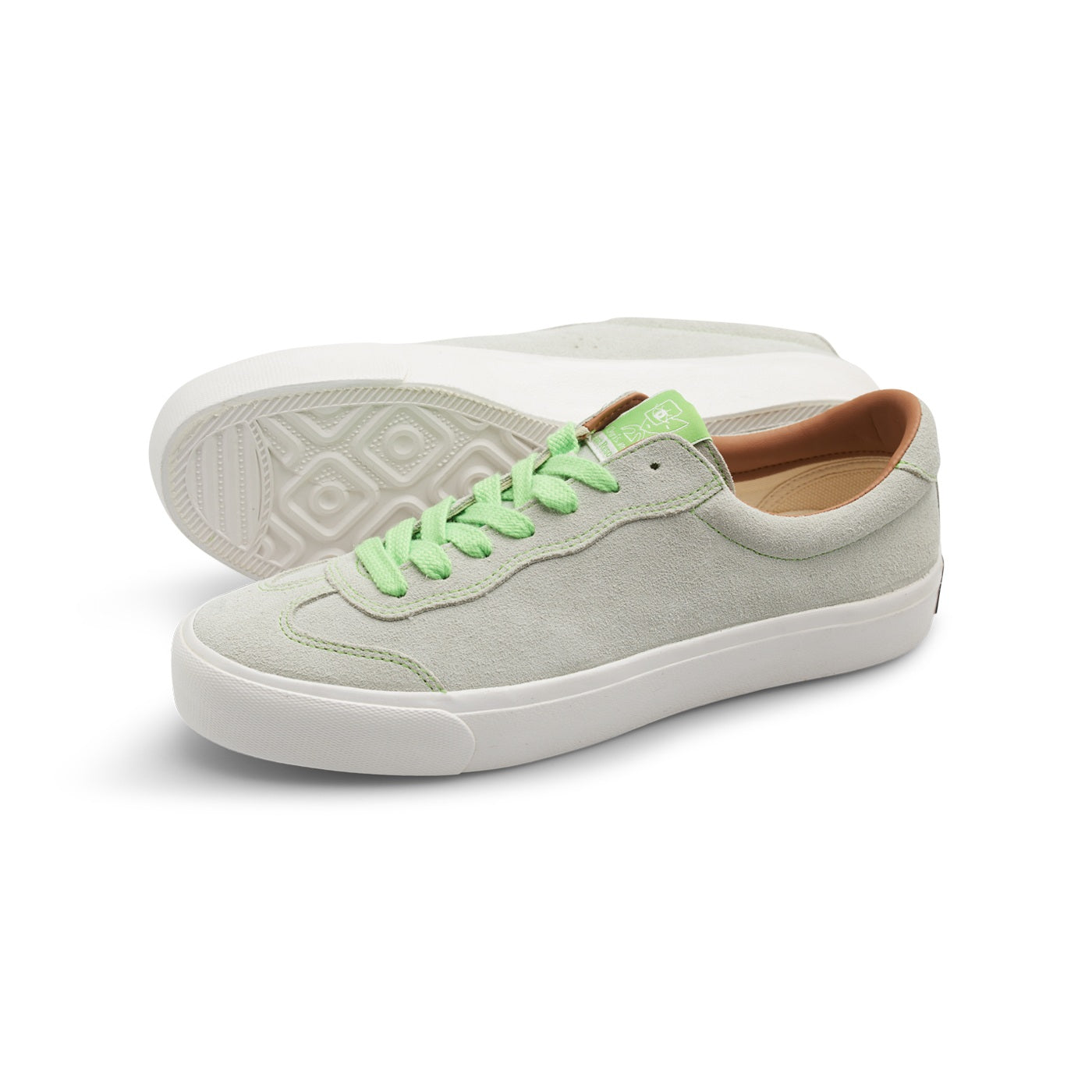 "VM004" CHRIS MILIC SUEDE PRO SHOES (GREEN TINT/WHITE)