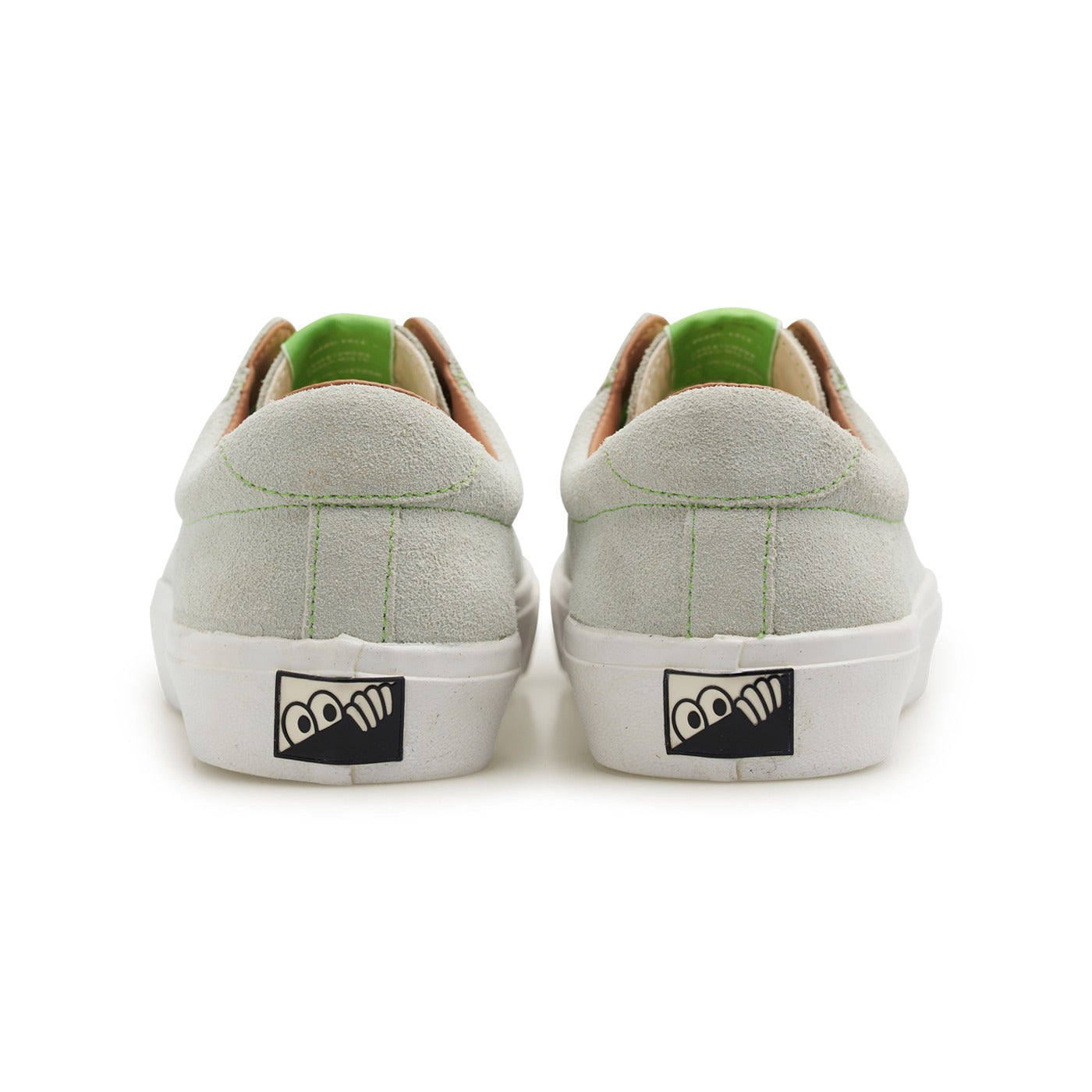 "VM004" CHRIS MILIC SUEDE PRO SHOES (GREEN TINT/WHITE)-3