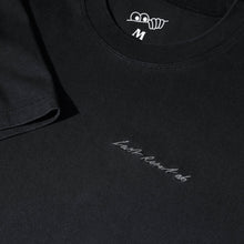 Load image into Gallery viewer, LAST RESORT AB - &quot;SIGNATURE&quot; T-SHIRT (WASHED BLACK)
