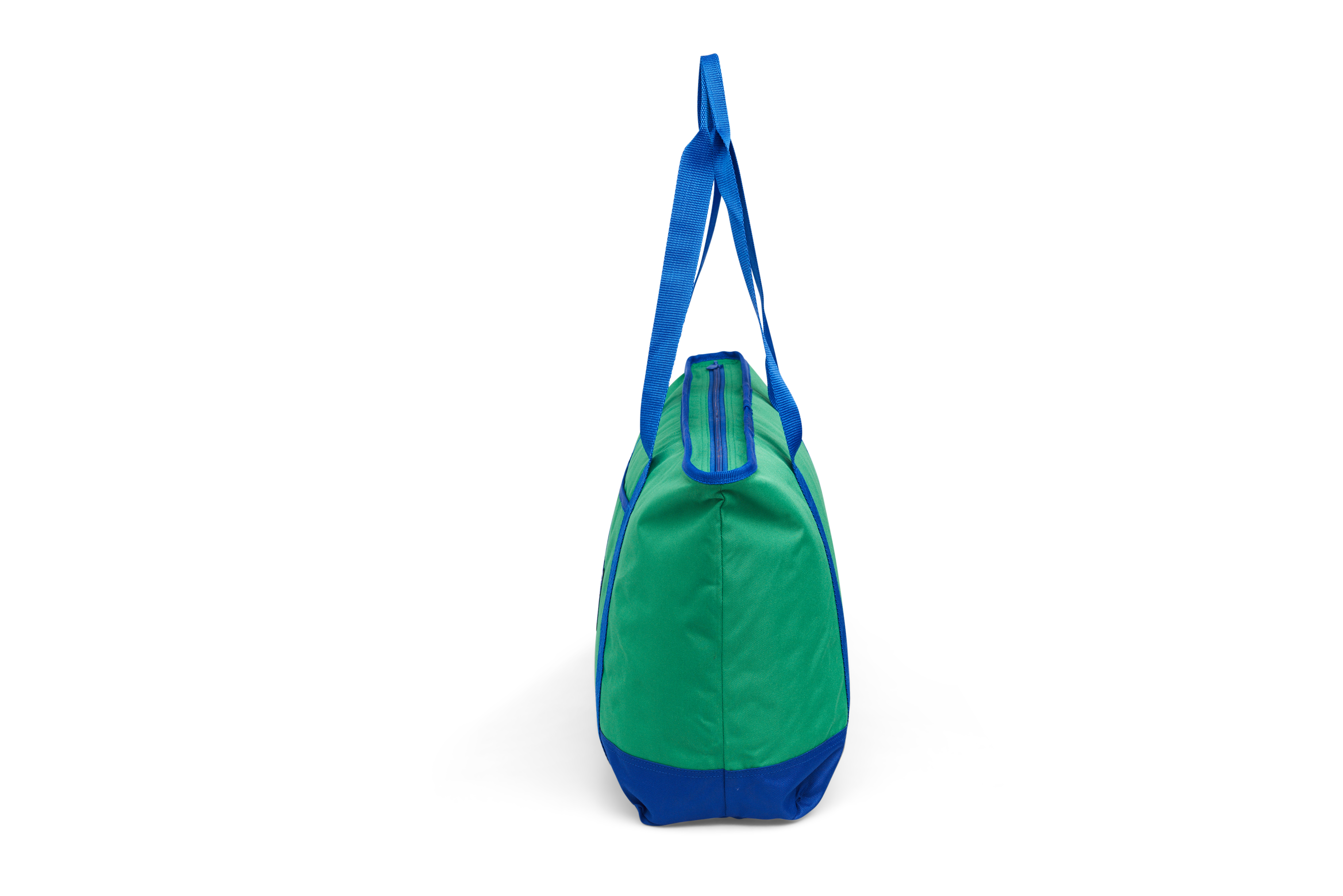 "JS" COOLER BAG (KELLY GREEN/KLEIN BLUE)-3
