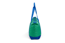 Carica l&#39;immagine nel visualizzatore di Gallery, LAST RESORT AB X JULIAN SMITH - &quot;JS&quot; COOLER BAG (KELLY GREEN/KLEIN BLUE)
