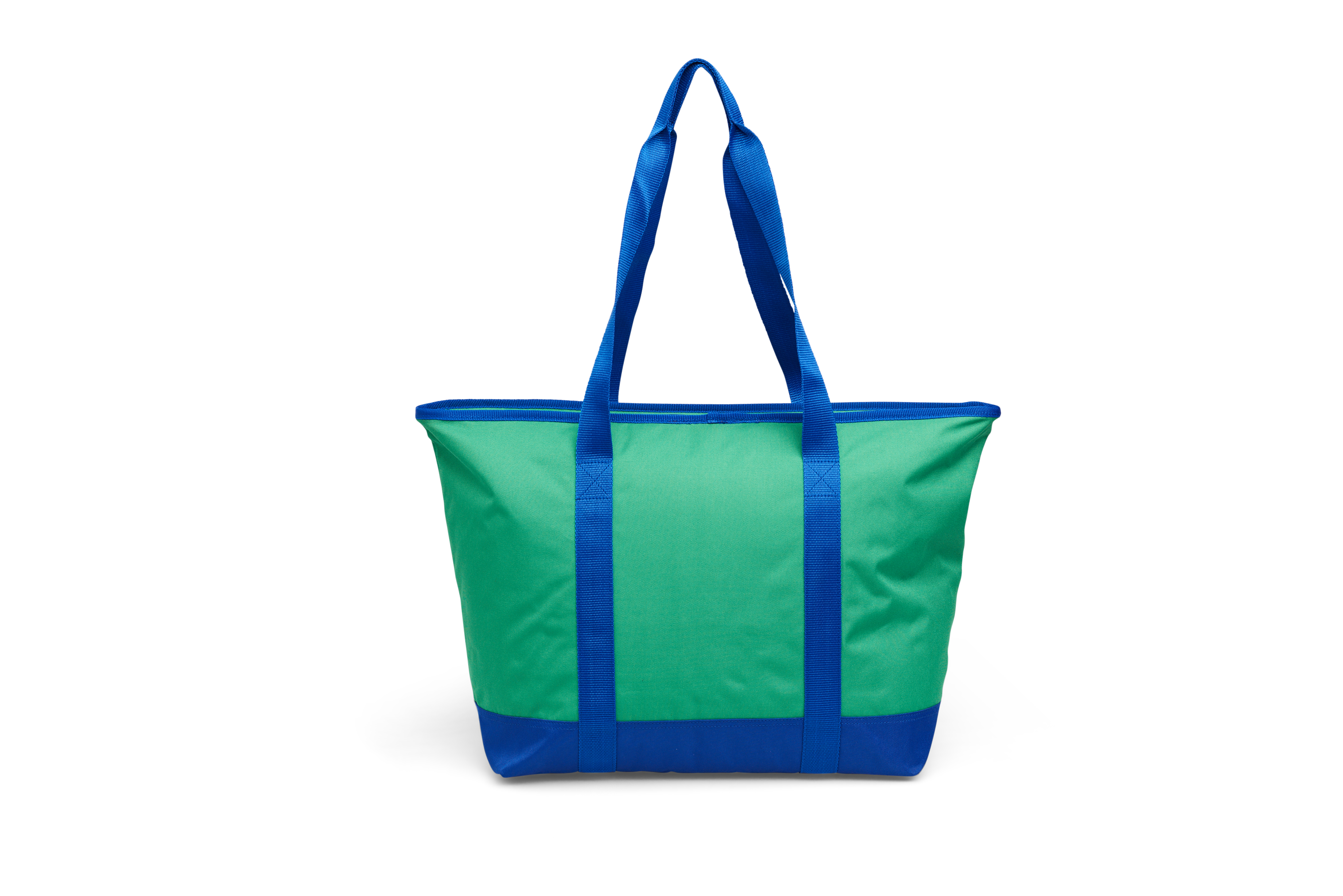 "JS" COOLER BAG (KELLY GREEN/KLEIN BLUE)-4