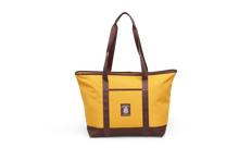 Load image into Gallery viewer, LAST RESORT AB X JULIAN SMITH - &quot;JS&quot; COOLER BAG (YELLOW/BROWN)
