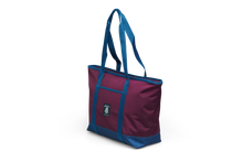 Cargar imagen en el visor de la galería, LAST RESORT AB X JULIAN SMITH - &quot;JS&quot; COOLER BAG (PLUM/DIRTY BLUE)
