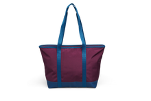 Cargar imagen en el visor de la galería, LAST RESORT AB X JULIAN SMITH - &quot;JS&quot; COOLER BAG (PLUM/DIRTY BLUE)
