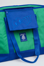 Carica l&#39;immagine nel visualizzatore di Gallery, LAST RESORT AB X JULIAN SMITH - &quot;JS&quot; COOLER BAG (KELLY GREEN/KLEIN BLUE)
