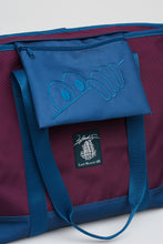 Load image into Gallery viewer, LAST RESORT AB X JULIAN SMITH - &quot;JS&quot; COOLER BAG (PLUM/DIRTY BLUE)
